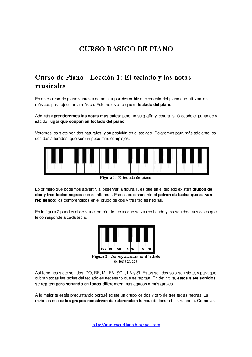 clases de piano pdf