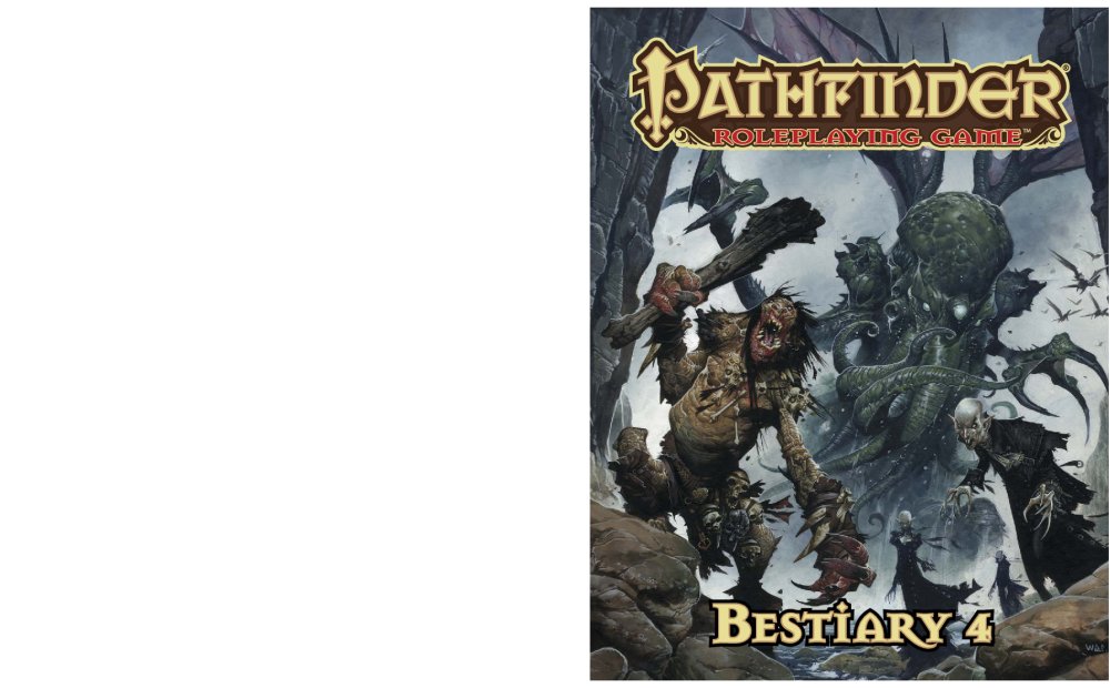pathfinder bestiary 4 online free pdf