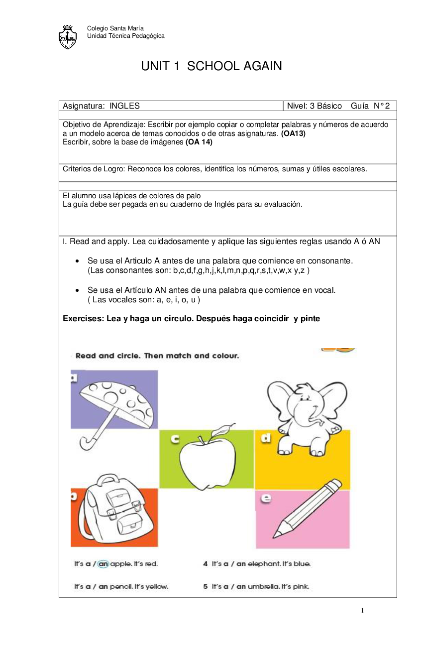 Guia N 2 Ingles 3 Pdf Docer Com Ar