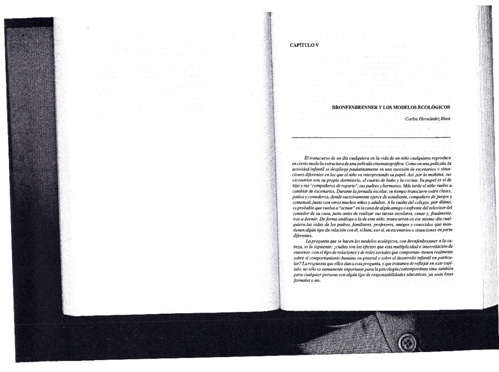 Hernández Blasi, C. (1997). Bronfenbrenner y los modelos ecológicos - pdf  