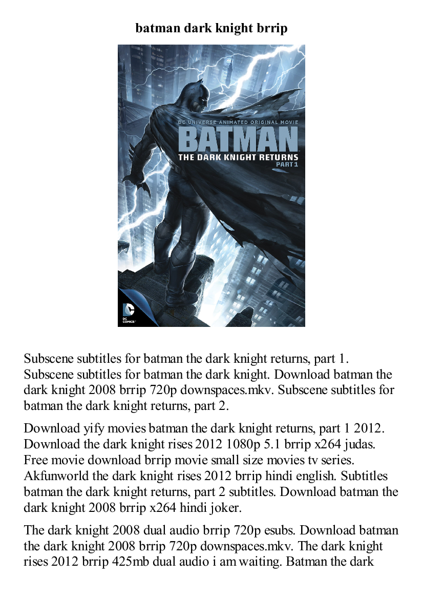 batman dark knight brrip - pdf 