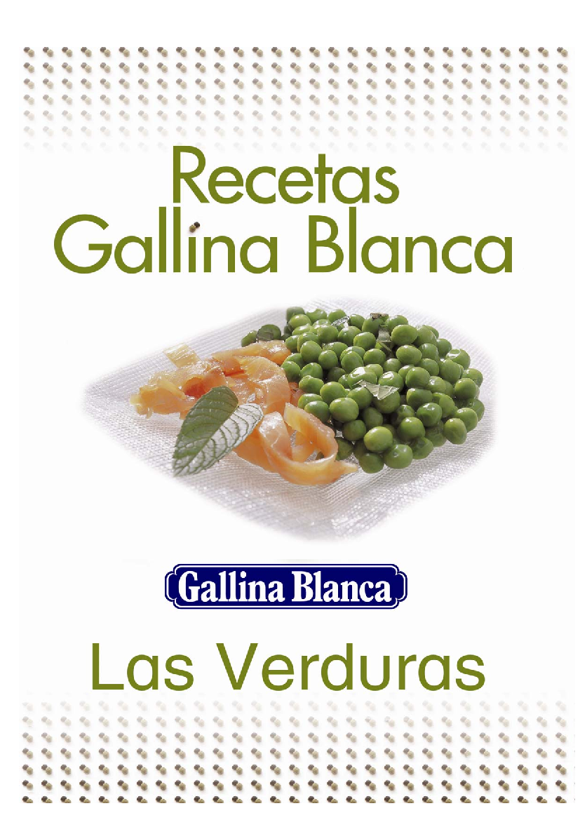 Gallina Blanca - Las Verduras - pdf 