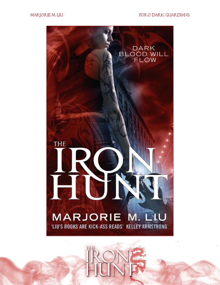 the iron hunt by marjorie m liu