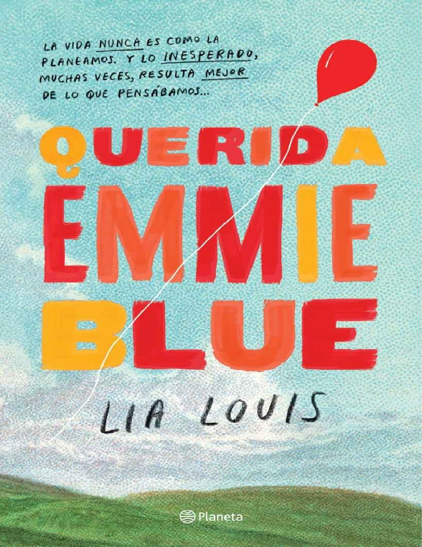 Lia Louis · Kära Emmie Blue (Book) (2021)