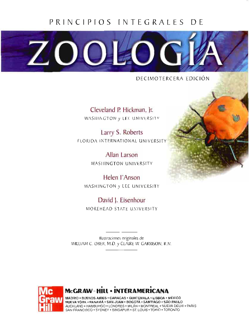 Zoologia hickman pdf