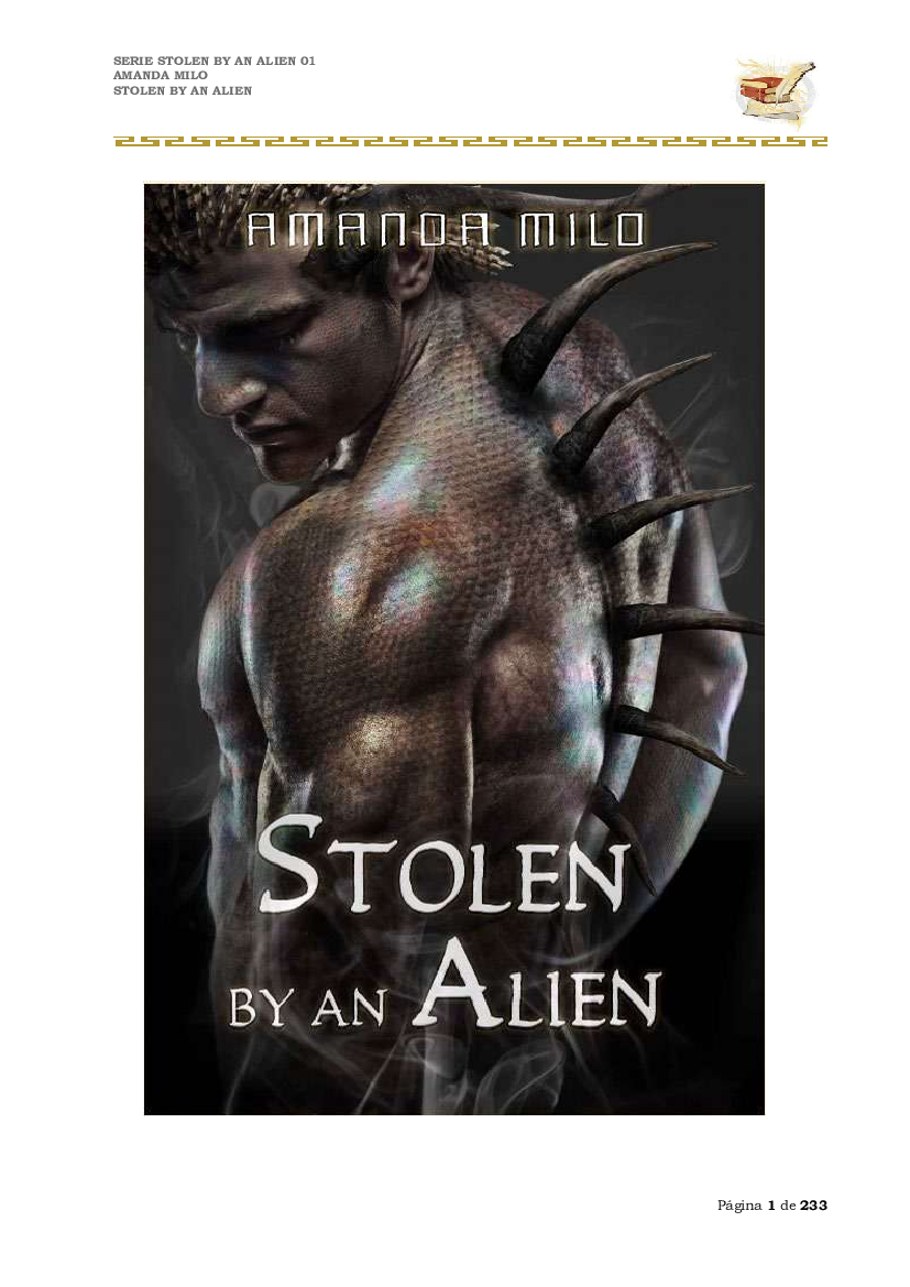 stolen by an alien amanda milo