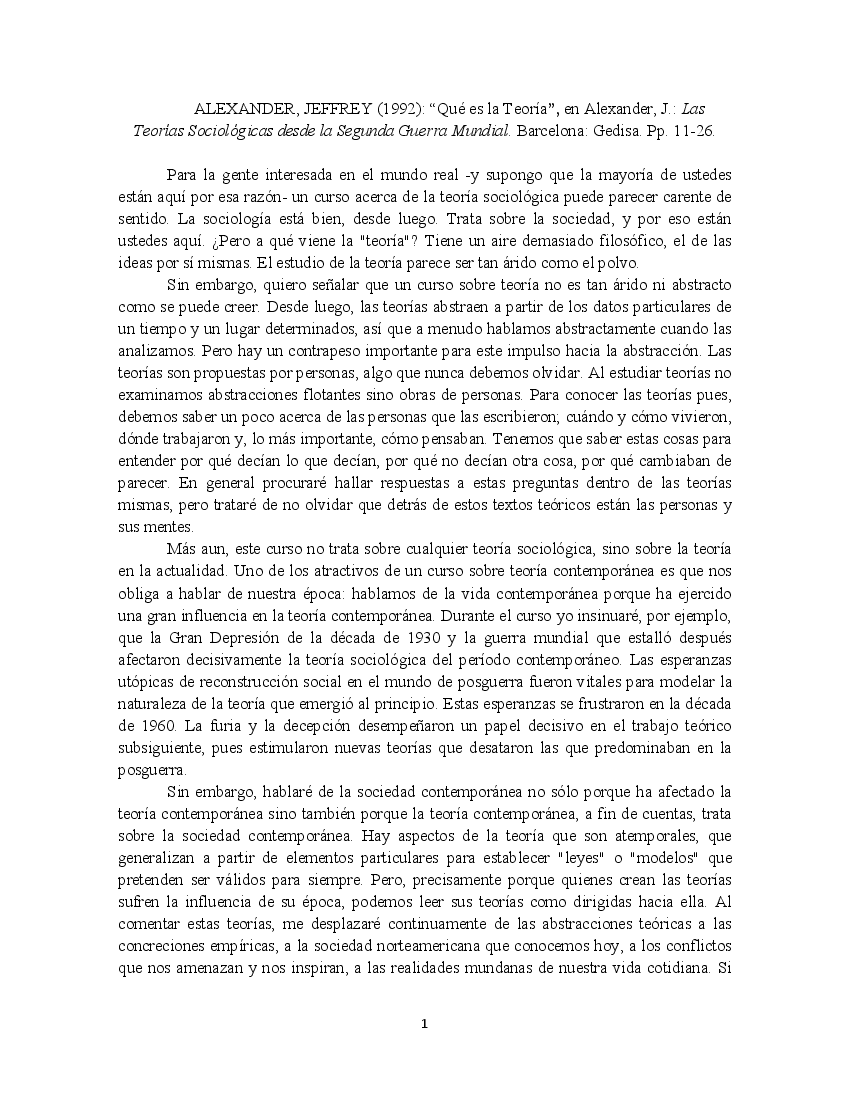 Alexander. Qué es la teoría - pdf 