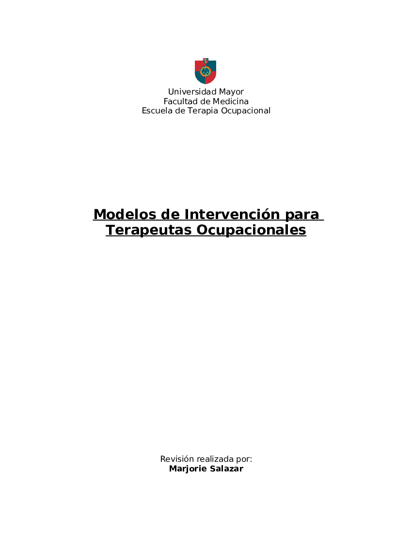 Libro Modelos Terapia Ocupacional - pdf 