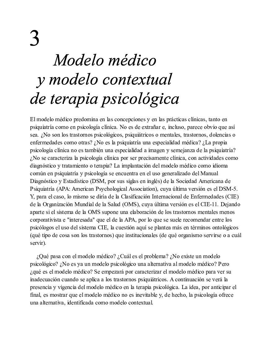 03 Modelo Médico y Modelo Contextual de Terapia Psicológica - pdf  