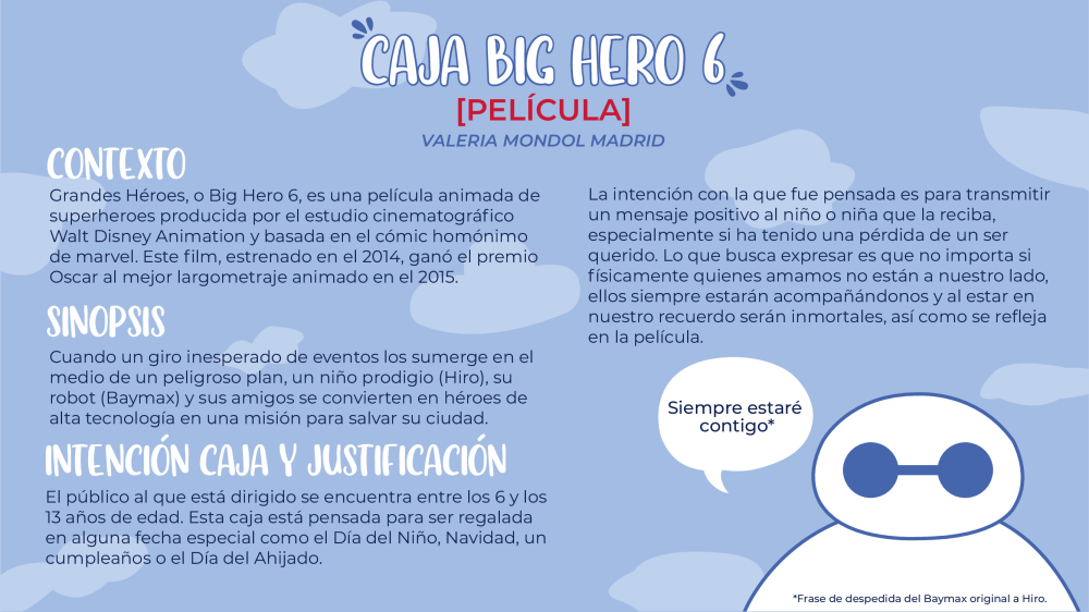 Racional argumentativo - Caja Big Hero 6 - Valeria Mondol Madrid - pdf  