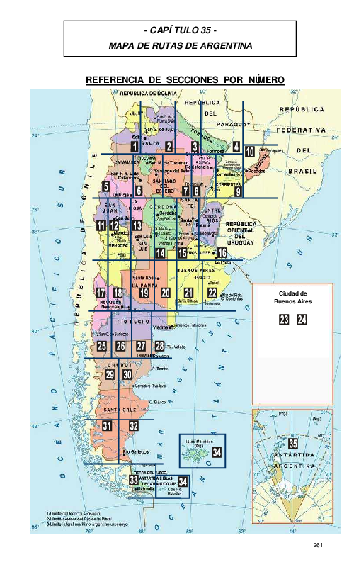 Mapa Rutero Argentina Pdf