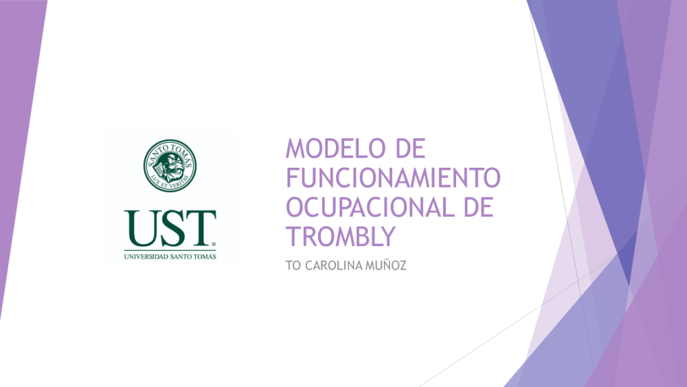 2 MODELO DEL FUNCIONAMIENTO OCUPACIONAL DE TROMBLY - pdf 