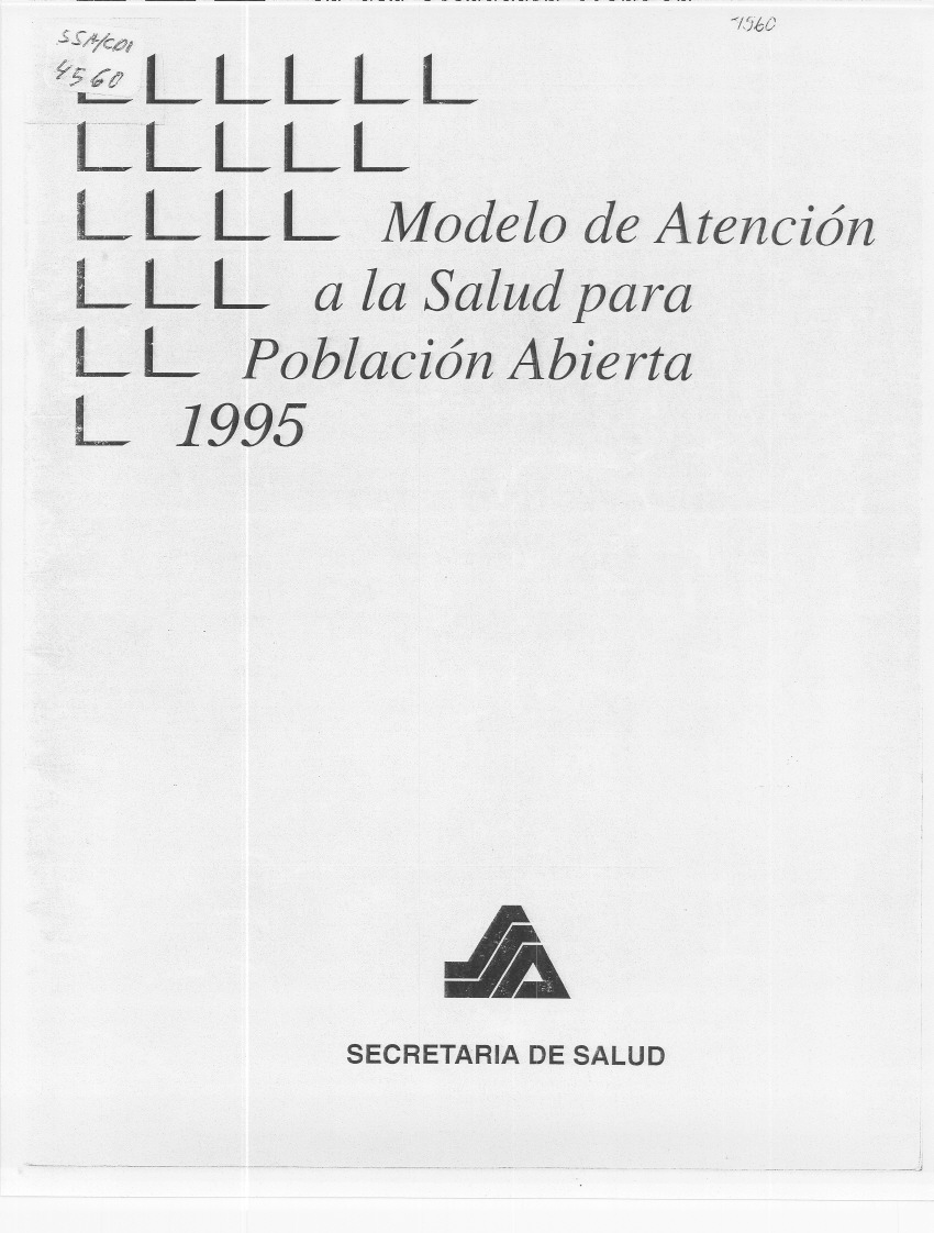 Modelo de Atención a la Salud para Población Abierta MASPA - pdf  