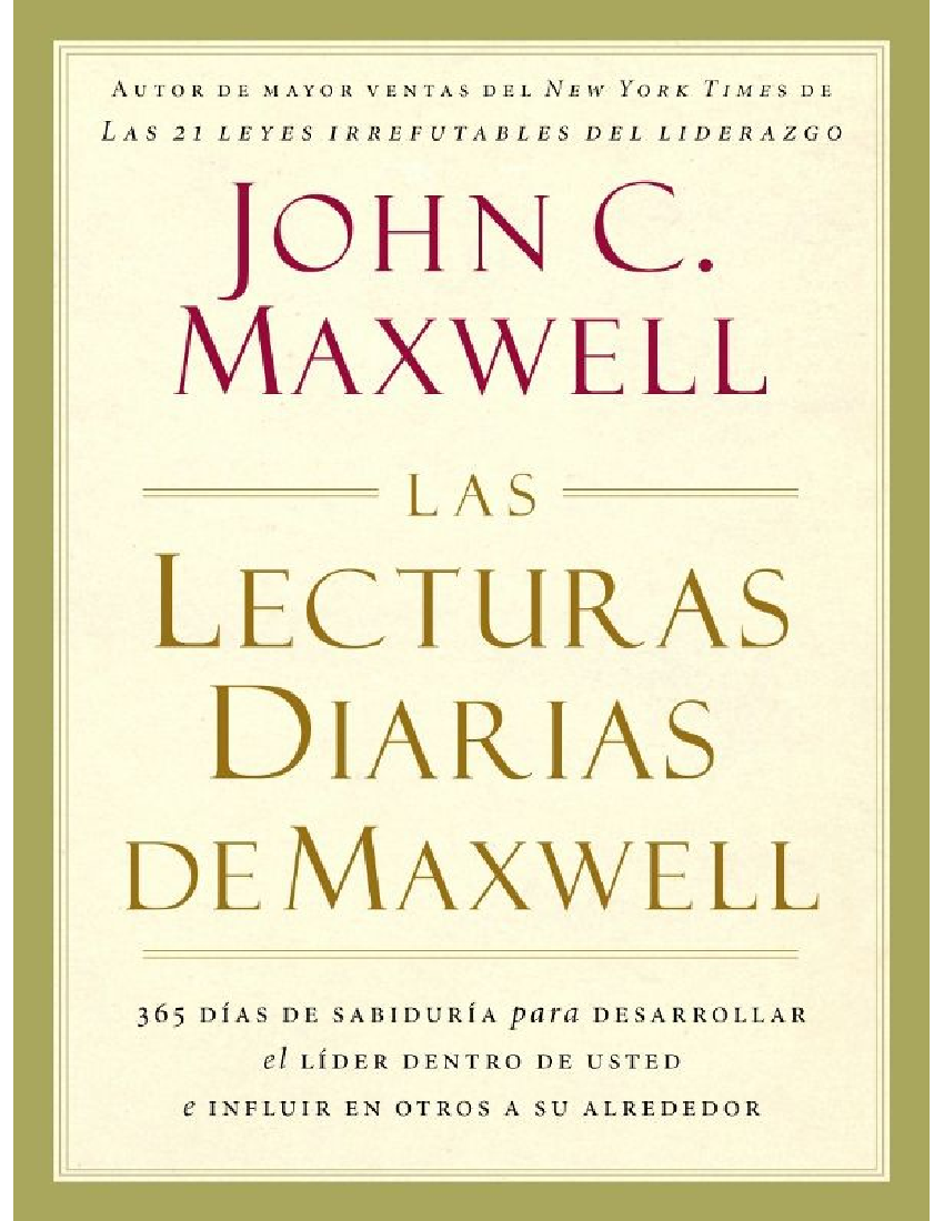 El Abc De Las Relaciones John C. Maxwell Pdf Gratis