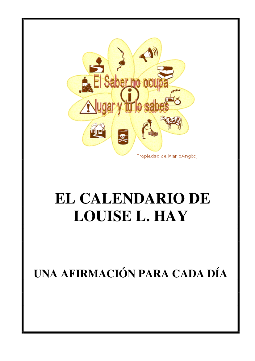 CALENDARIO 2018 - LOUISE L. HAY - Librería América Latina