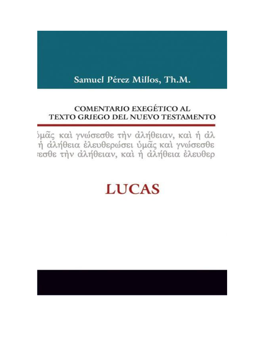 comentario exegetico hechos samuel perez millos pdf