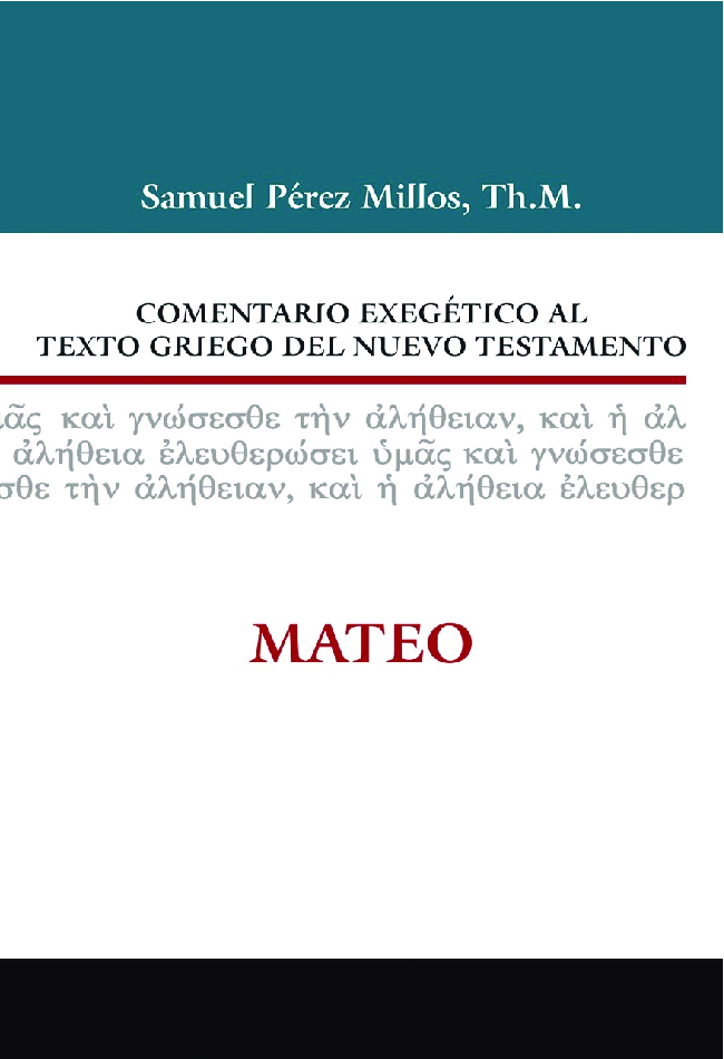 samuel perez millos comentario exegetico pdf