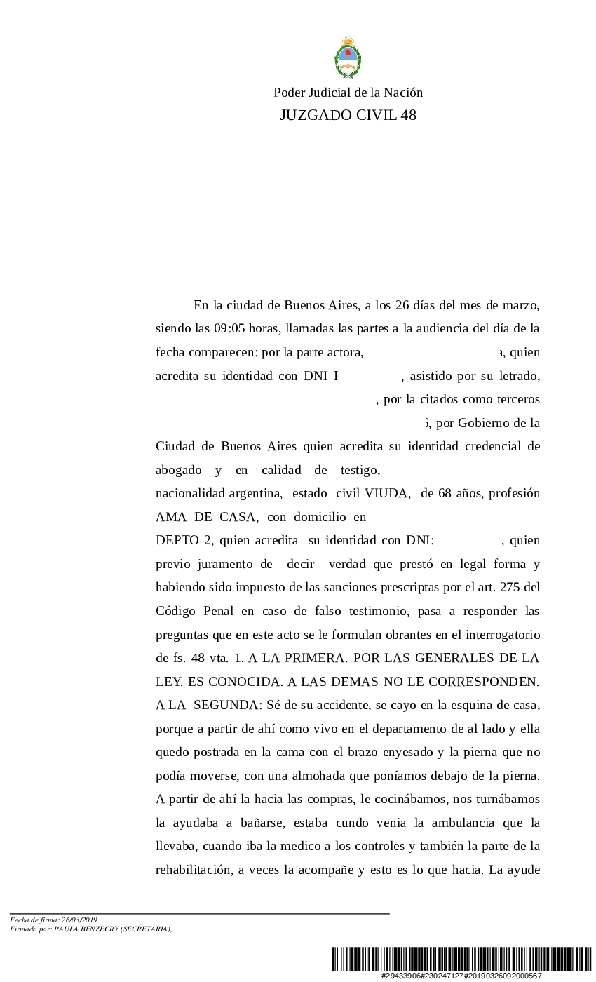 MODELO ACTA DECLARACION TESTIMONIAL - pdf 