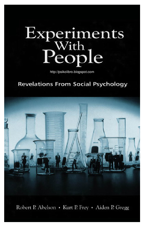 Social psychology journal. Роберт Абельсон. Library of social Psychology.