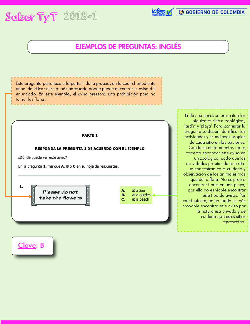 Preguntas Explicadas Ingles Saber Tyt 2018 1 Pdf Docer Com Ar