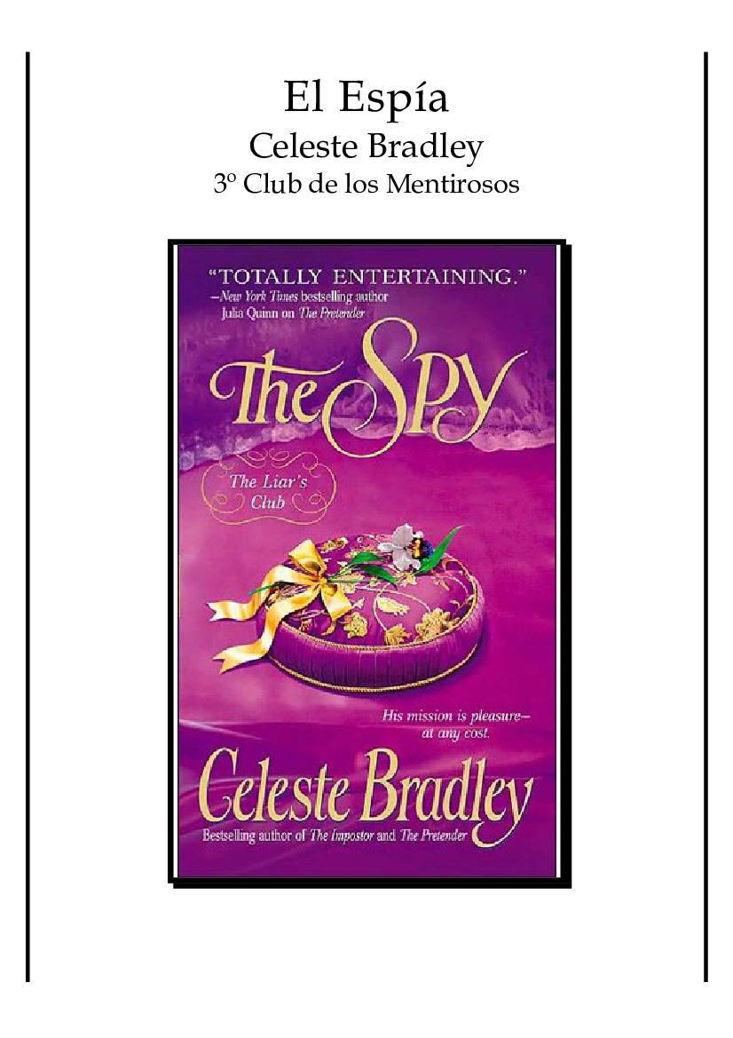 BRADLEY, Celeste - El club de los mentirosos 03 - El Espía - pdf  