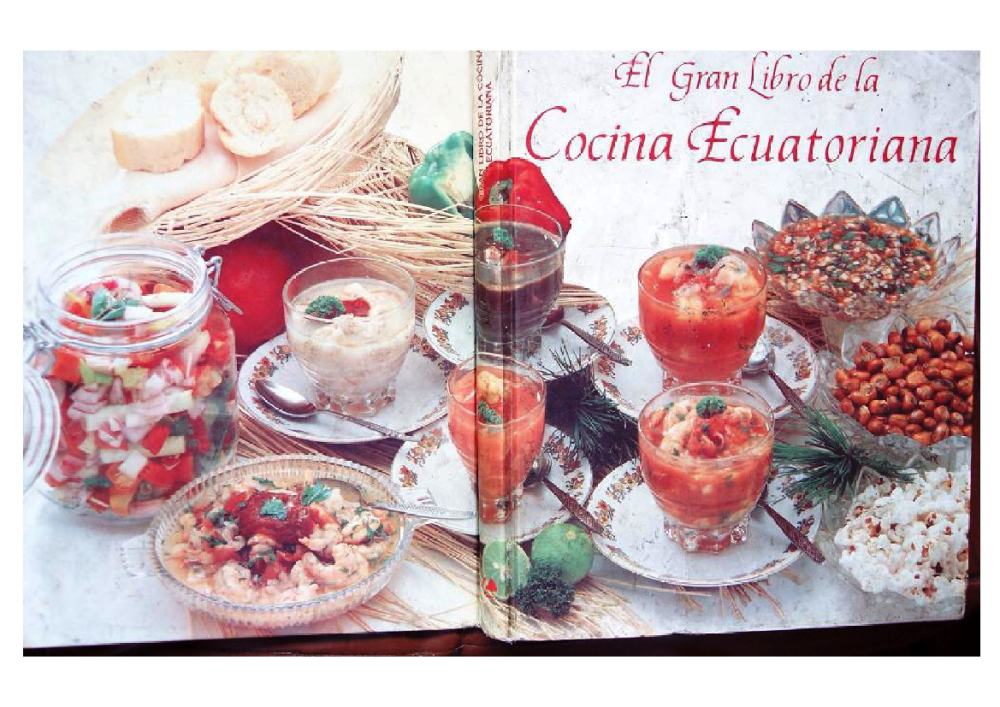 El Gran Libro de La Cocina Ecuatoriana - Circulo de Lectores (baja  resolucion) - pdf 