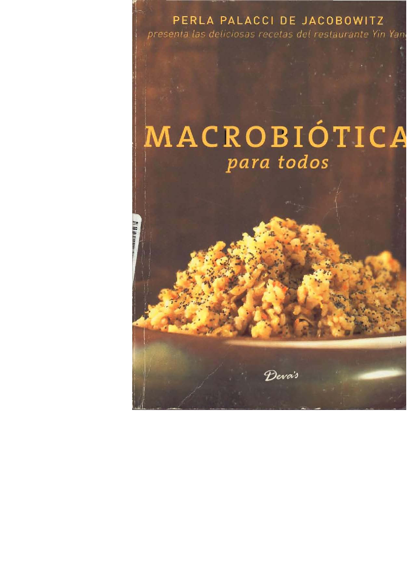 NUTRICION - MACROBIOTICA - Palacci Perla - Macrobiotica para todos - pdf  