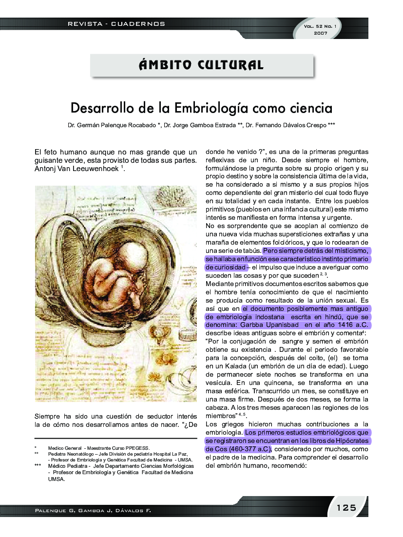 Correos electrónicos Desarrollo de la Embriologia como ciencia - pdf  