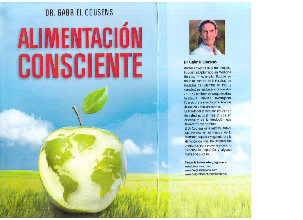 Alimentación Consciente Dr. Gabriel Cousens Incluye Recetas - pdf  