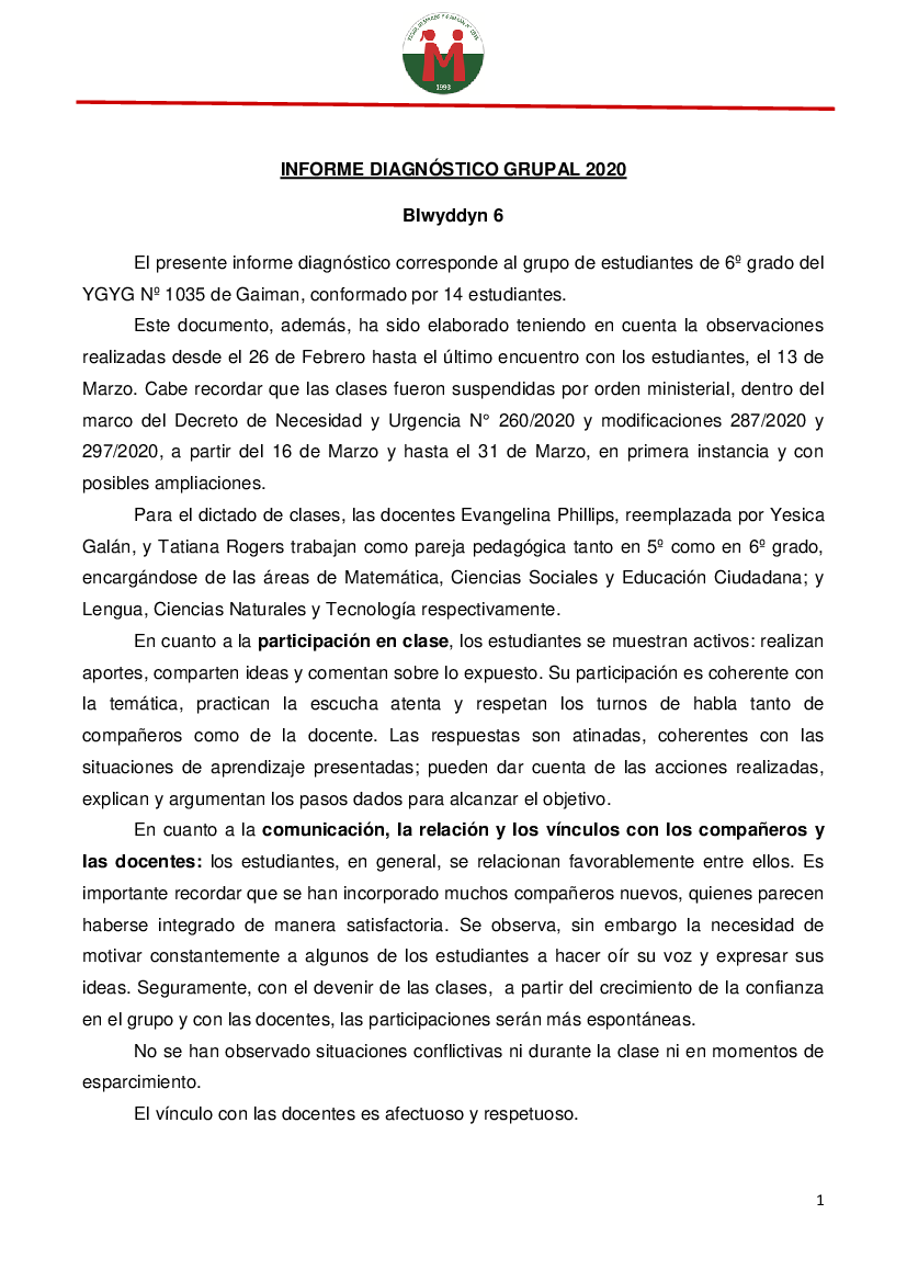 INFORME DIAGNÓSTICO GRUPAL 6to ysgol - pdf 