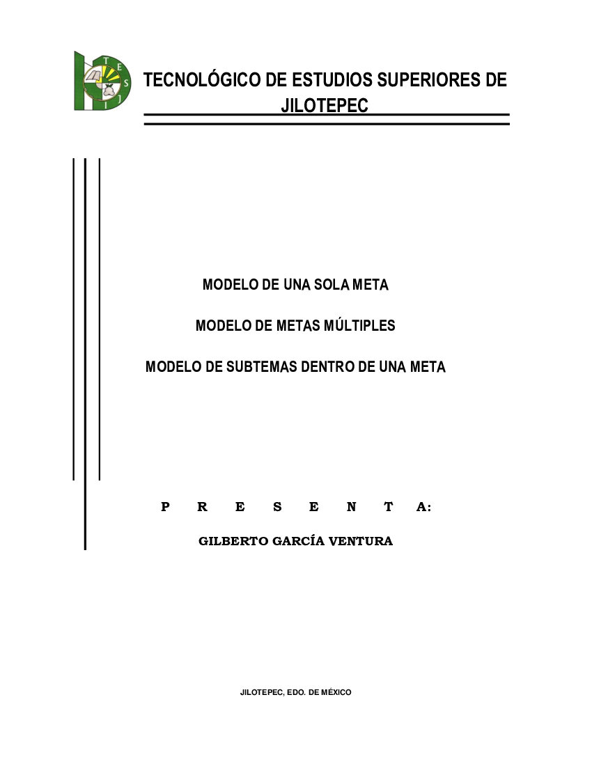 MODELOS DE UNA SOLA META METAS MULTIPLES Y SUBTEMA - pdf 