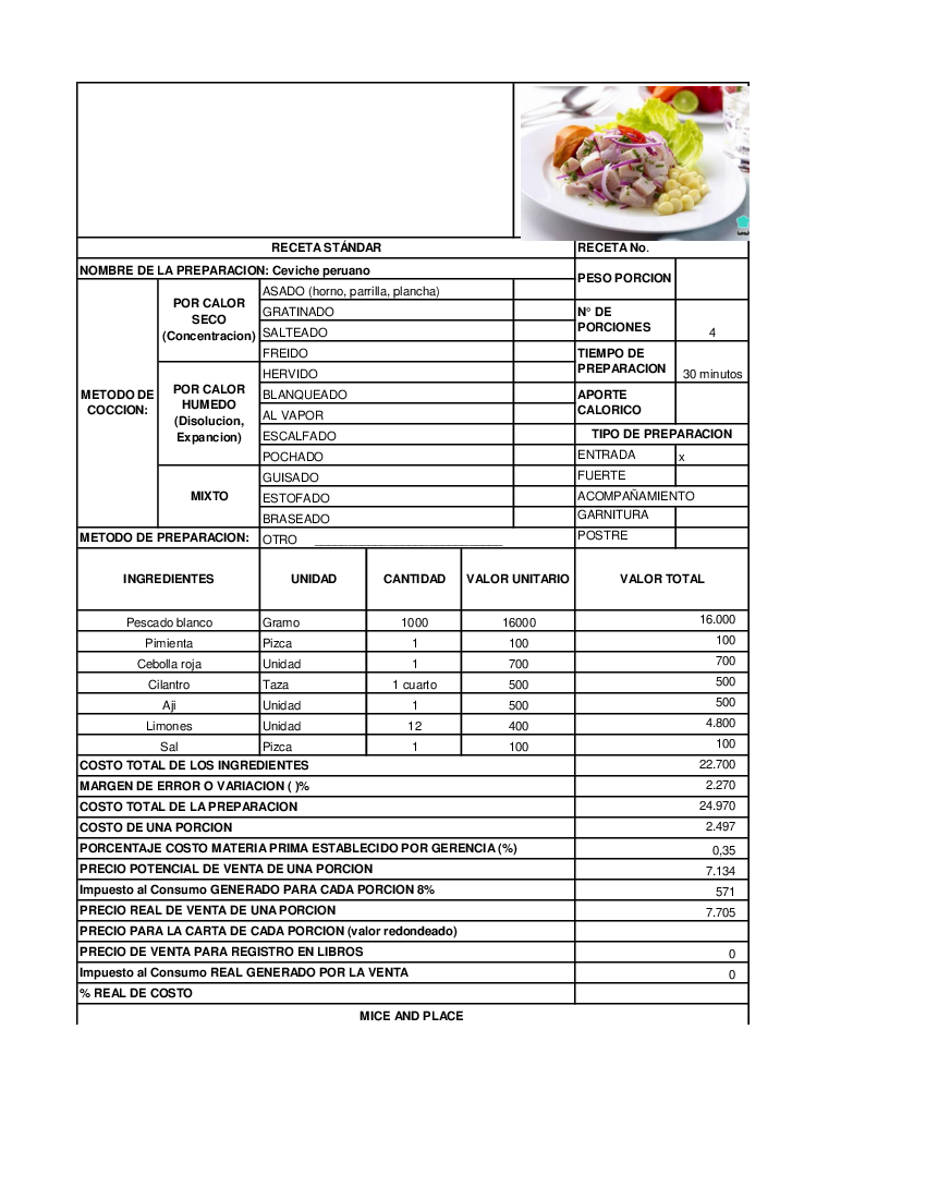 CEVICHE PERUANO RECETA ESTANDAR COMIDA PERUANA (9)CORRECCION - pdf  