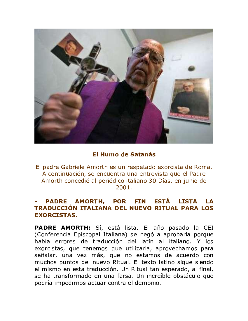 El nuevo ritual de exorcismos - padre Gabriele Amorth - pdf 