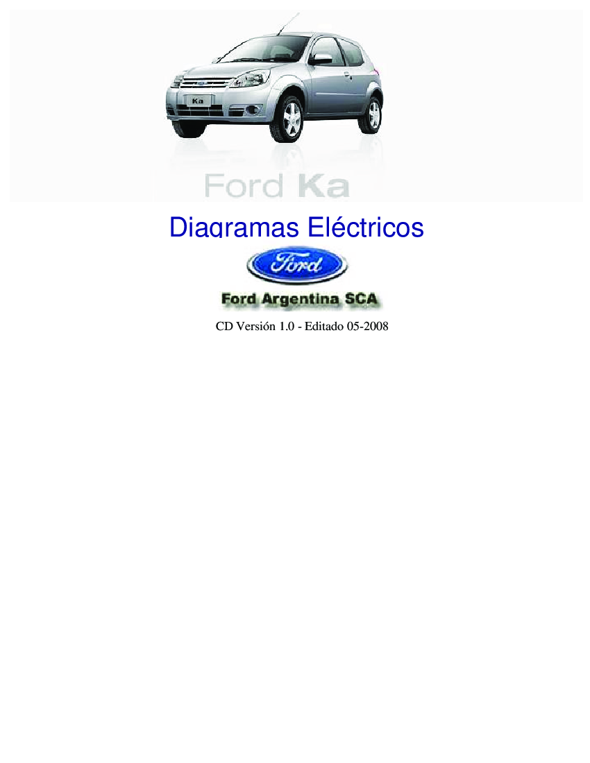 Manual de taller Ford Ka 2008 Diagramas Electricos - pdf 