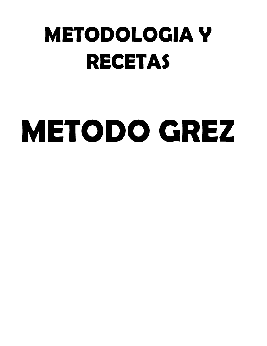 Metologia y Recetas- Grez - pdf 