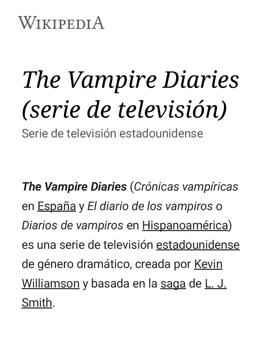 Anexo:Personajes de The Vampire Diaries - Wikipedia, la enciclopedia libre