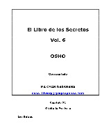 descargar el libro de los secretos osho pdf