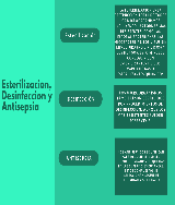 Mapa Conceptual Esterilización, desinfección y antisepsia Hector Guzman -  pdf 