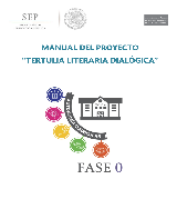 Club Manual Proyecto TERTULIA LITERARIA DIALÓGICA. Preescolar SEP DF. Fase  0 2017 - pdf 