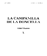 Wharton Edith La Campanilla De La Doncella Pdf Docer Com Ar